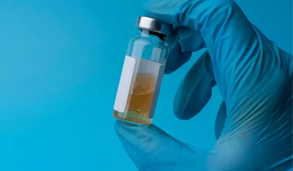 drug sample in container - Lynk Diagnostics drug sample in container
