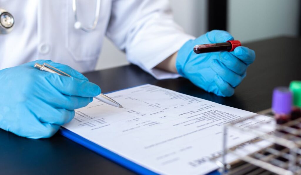 blood sample for Venlafaxine drug testing