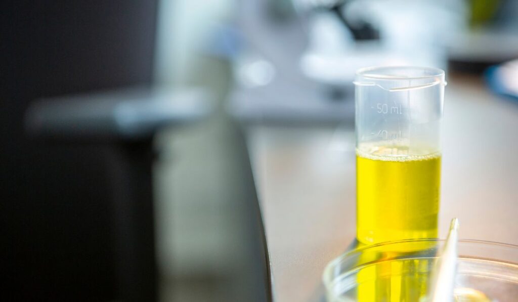 urine sample for temazepam