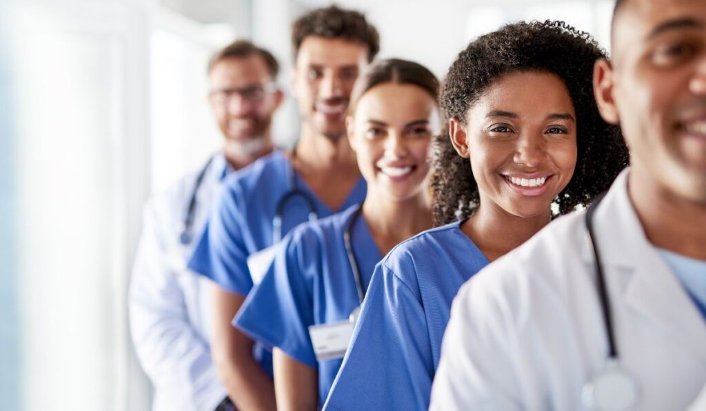 medical people working together