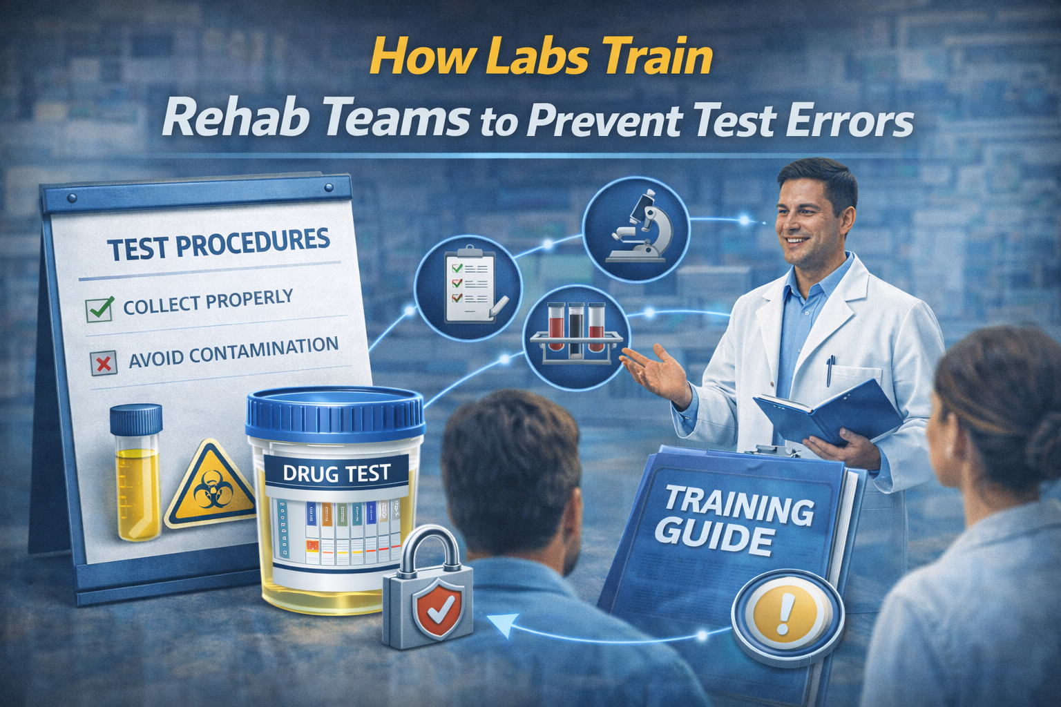 How Labs Train Rehab Teams to Reduce Sample Contamination and Labeling Errors