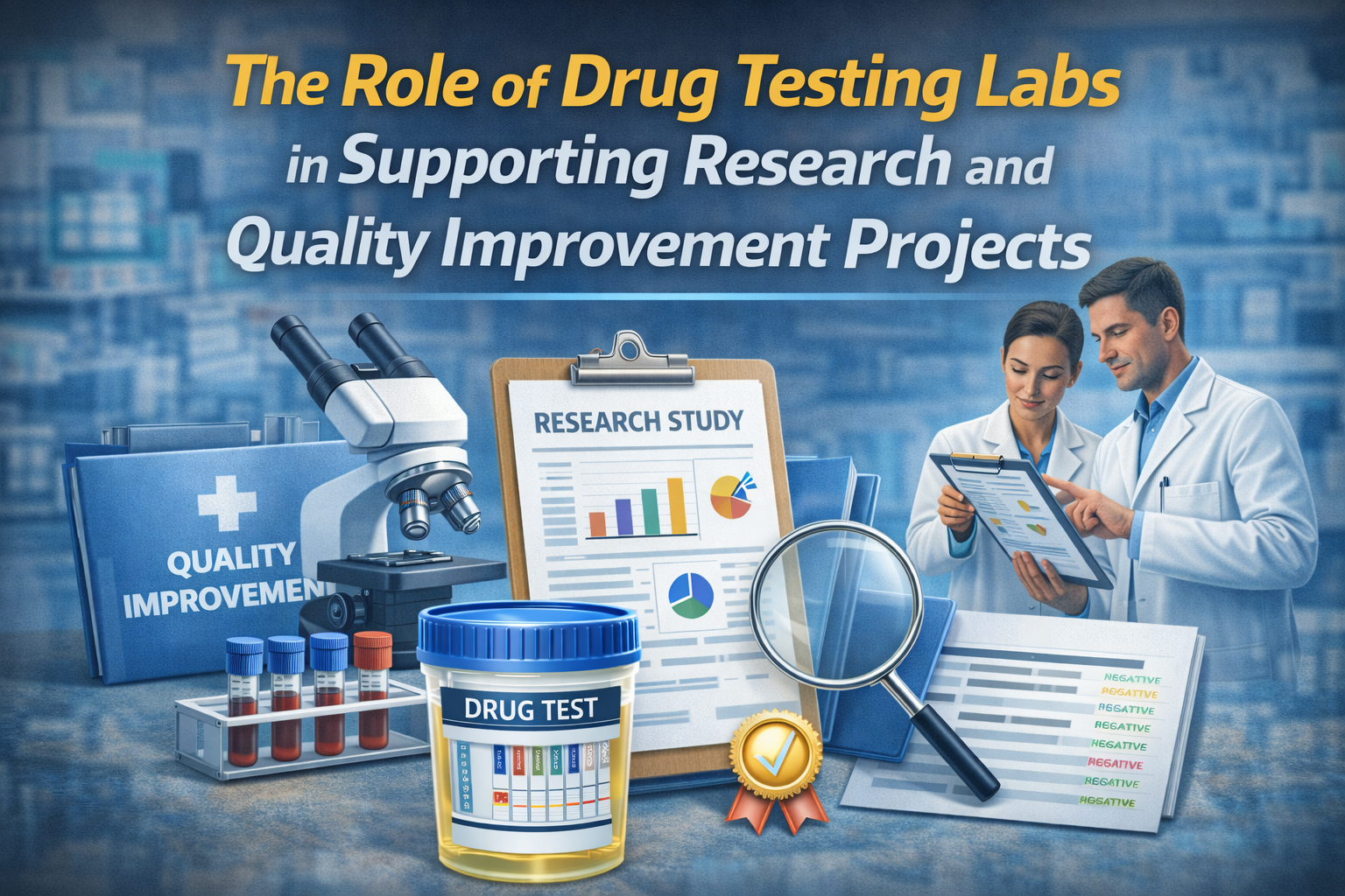 Role of Drug Testing Labs in Supporting Research