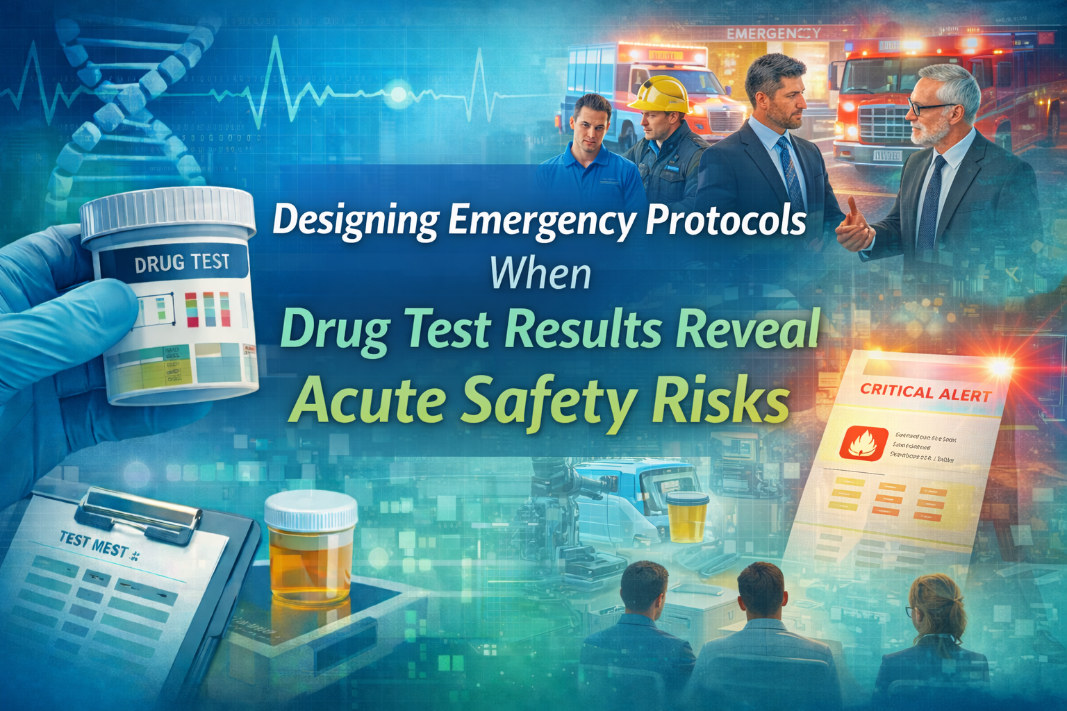 Designing Emergency Protocols When Drug Test Results Reveal Acute Safety Risks