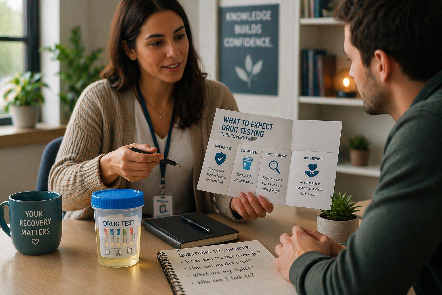 Educating Patients About Drug Testing in Rehab